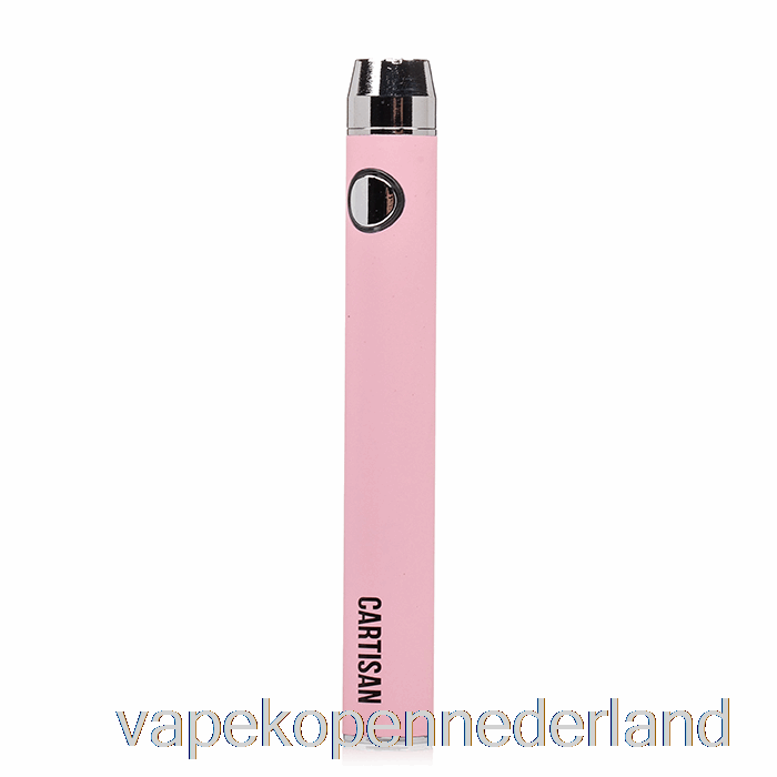 Elektronische Sigaret Vape Cartisan Knop Vv 900 Dual Charge 510 Batterij [micro] Roze